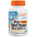 อาหารเสริม coq10 ราคาส่ง ยี่ห้อ Doctor s Best, Best Red Yeast Rice 1200, with CoQ10, 1200 mg/30 mg, 60 Tablets